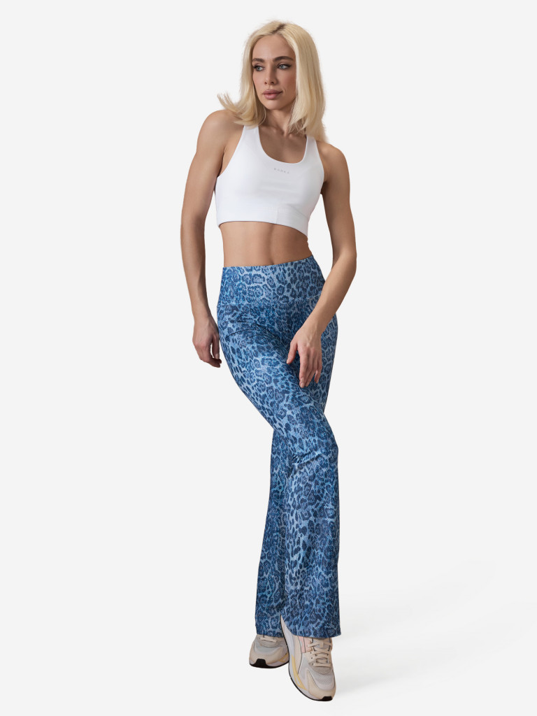 Спортивные штаны женские Barka, брюки клеш женские, с высокой посадкой