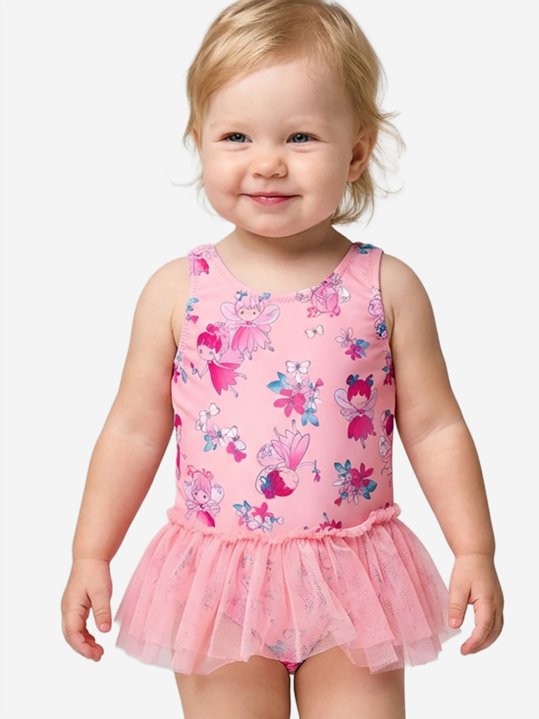 Купальник слитный для девочек PlayToday