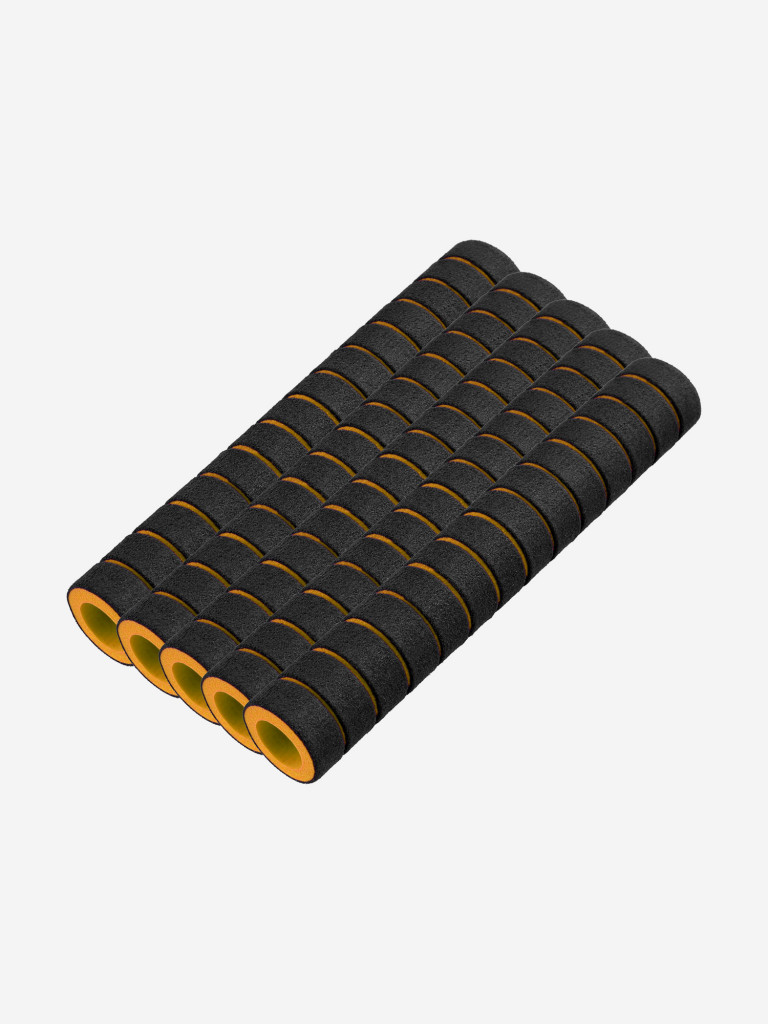 Неопреновые ручки грипсы WestSport 5 шт, черно-желтые