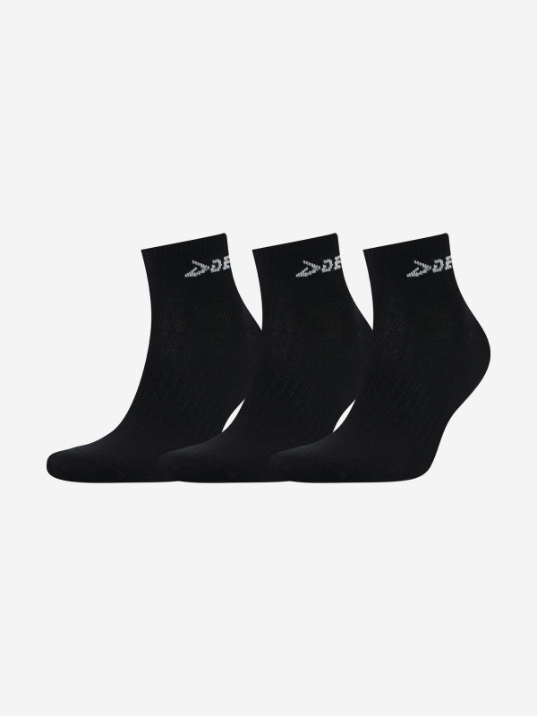 Носки мужские Demix, 3 пары черный цвет — купить за 599 руб., отзывы в интернет-магазине Спортмастер