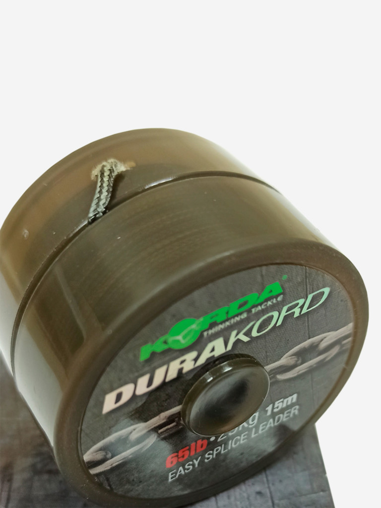 Шок-лидер KORDA Dura Kord Dyneema Spliceable Leader 65lb 15м