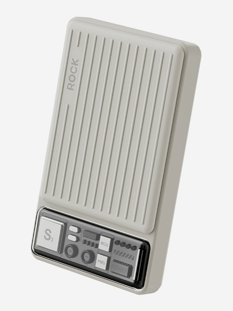 Внешний аккумулятор ROCK P92 PD20W Travel Series Power Bank With Cable 10000mAh белый
