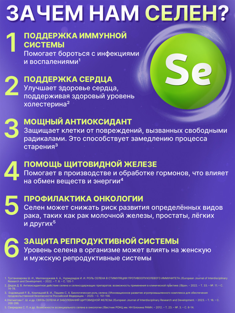 Селен + Цинк, витамины для иммунитета, кожи, волос и ногтей, 90 капсул