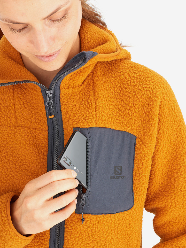 Джемпер флисовый женский Salomon Outline Warm Teddy