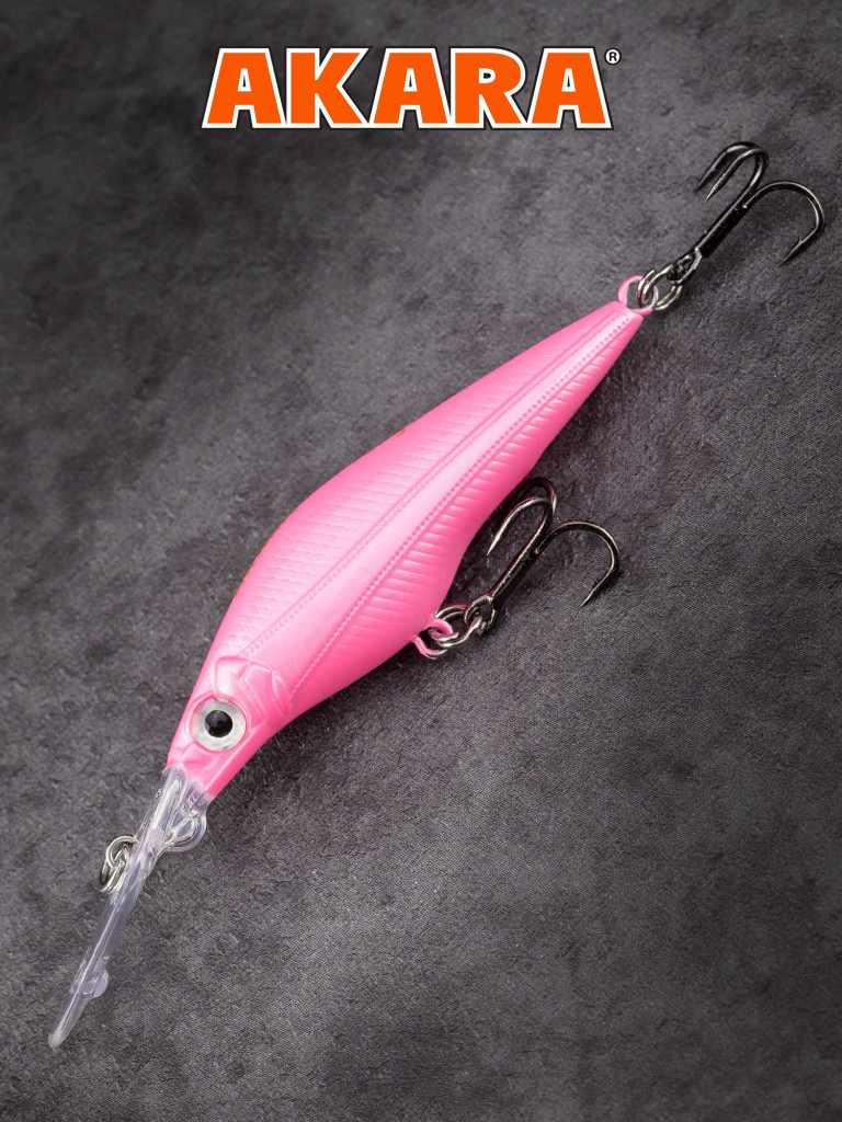 Воблер Akara Fang 50F минноу плавающий на окуня, голавля, форель 3,5гр A200