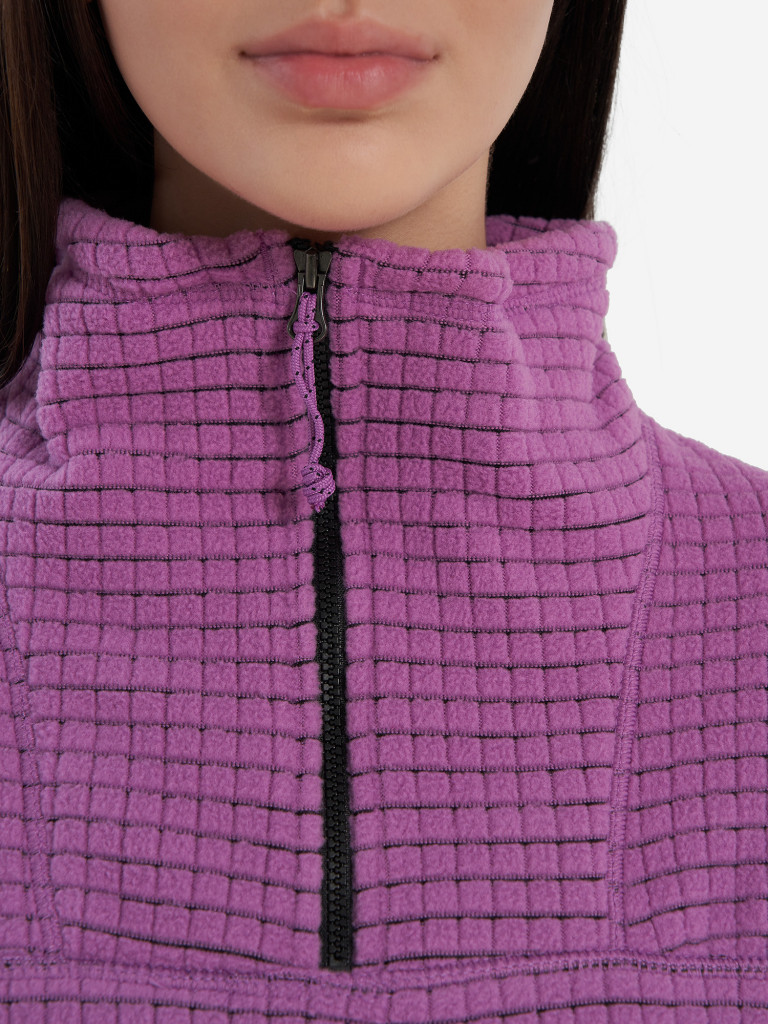 Свитшот женский Mountain Hardwear Summit Grid Big Grid Half Zip