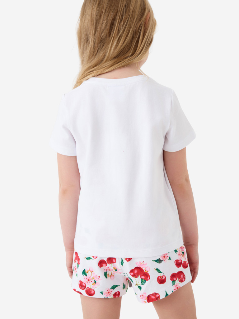 Комплект для девочек: футболка, шорты PlayToday