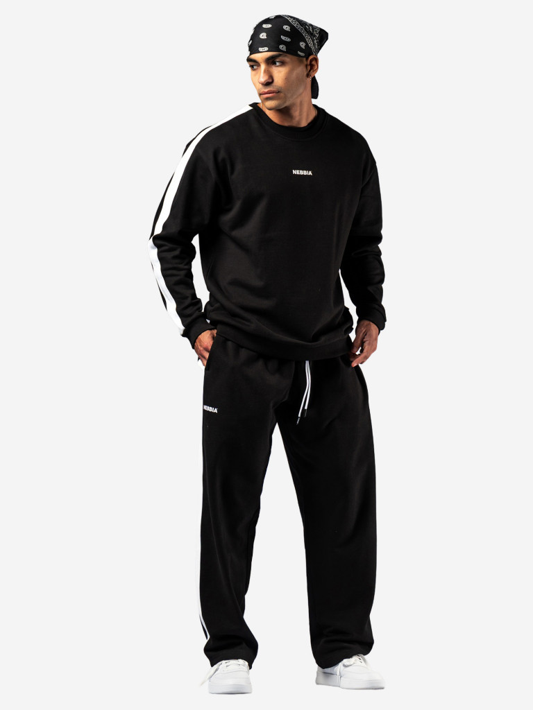 Толстовка мужская спортивная NEBBIA Relaxed Sweatshirt POWER 903