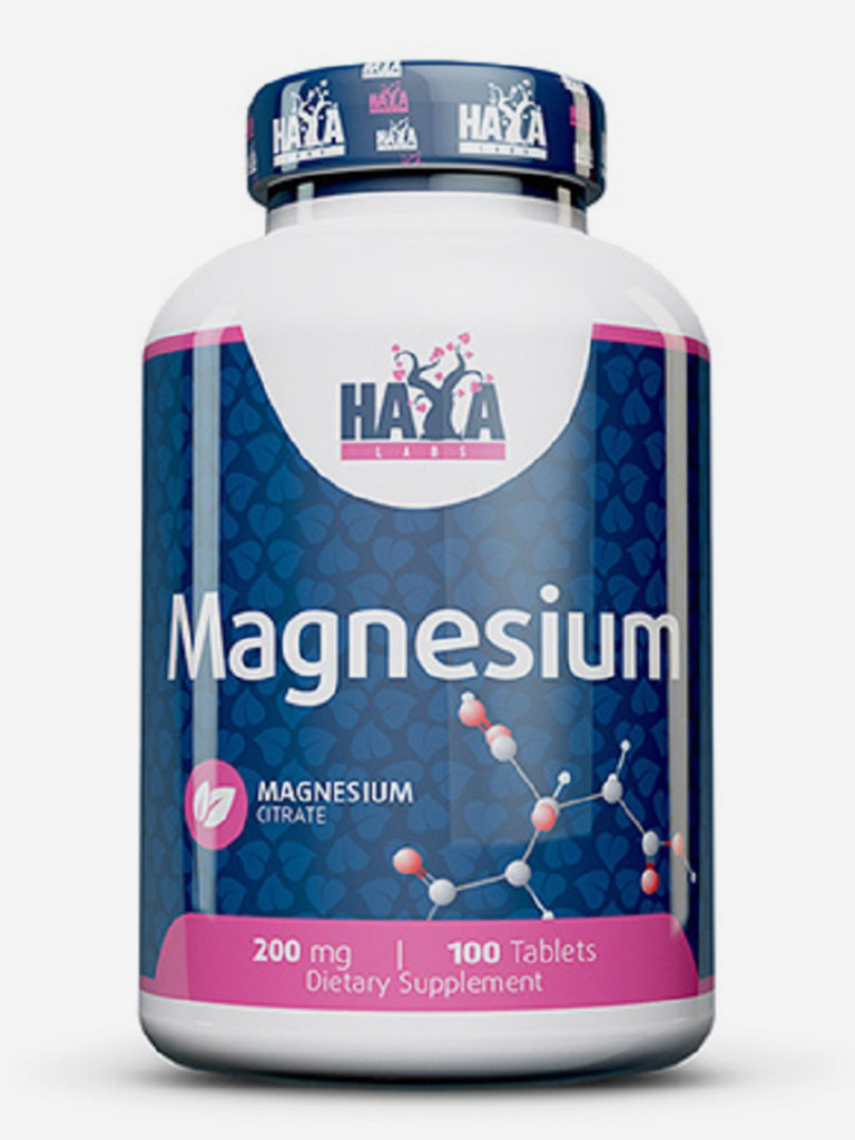 Магний цитрат HAYA LABS 100 таблеток
