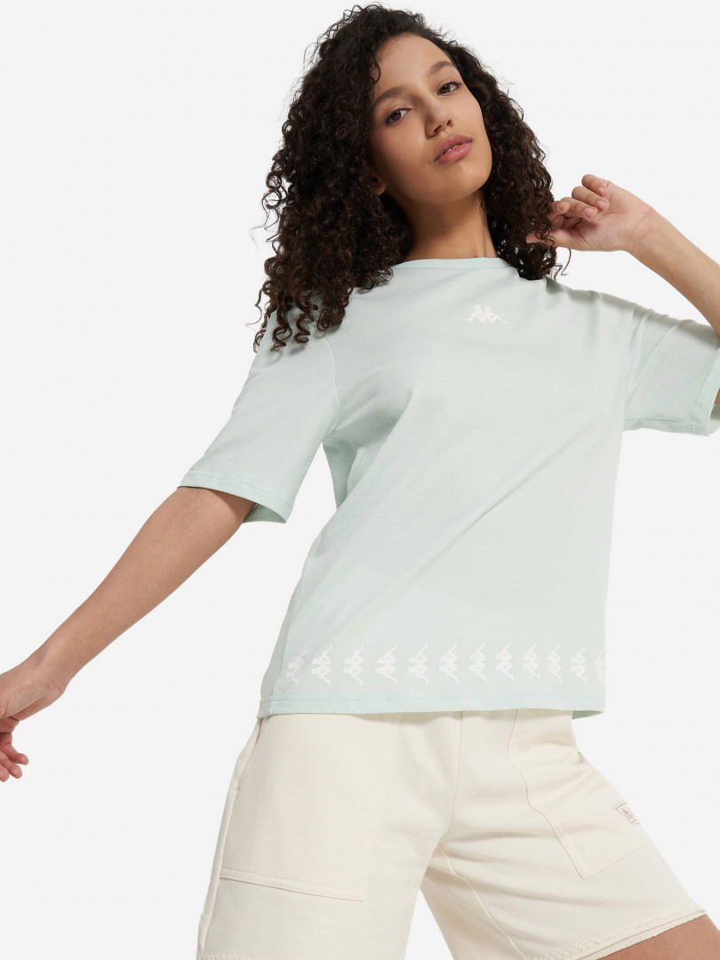 Футболка женская Kappa Голубой 799₽