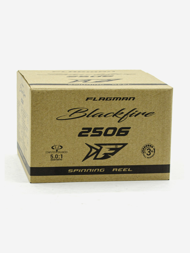 Катушка спиннинговая FLAGMAN Blackfire 2506 3+1ш.п.