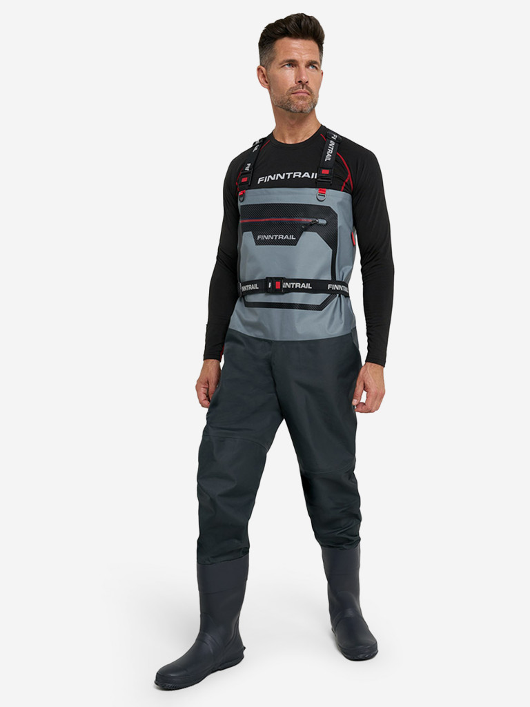 Вейдерсы мужские мембранные FINNTRAIL Airman с сапогом