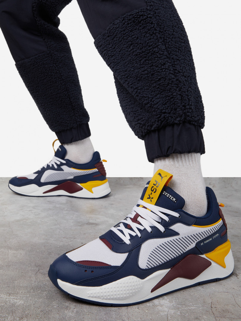 фото Кроссовки мужские puma rs-x geek, синий