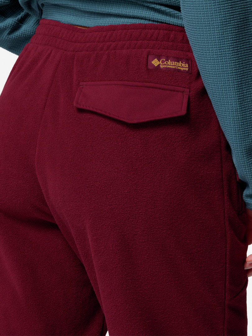 фото Брюки женские columbia sequoia grove fleece pant, красный