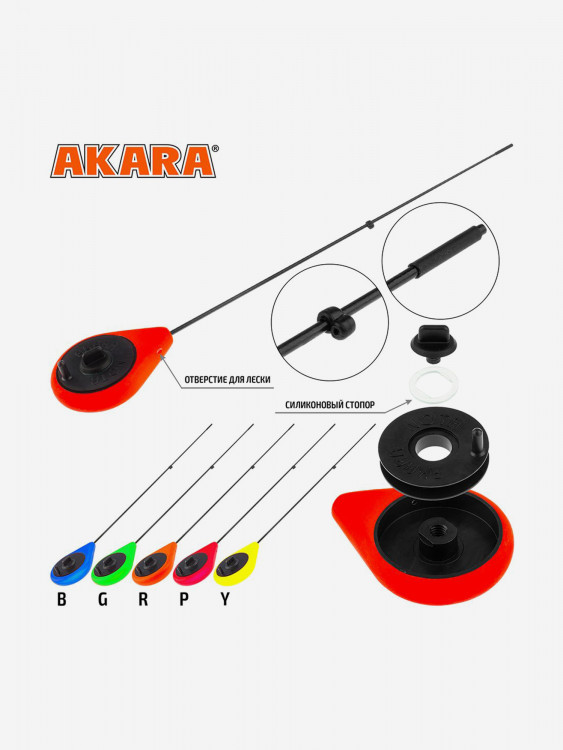 Удочка зимняя Akara Prima GL обновленная Red