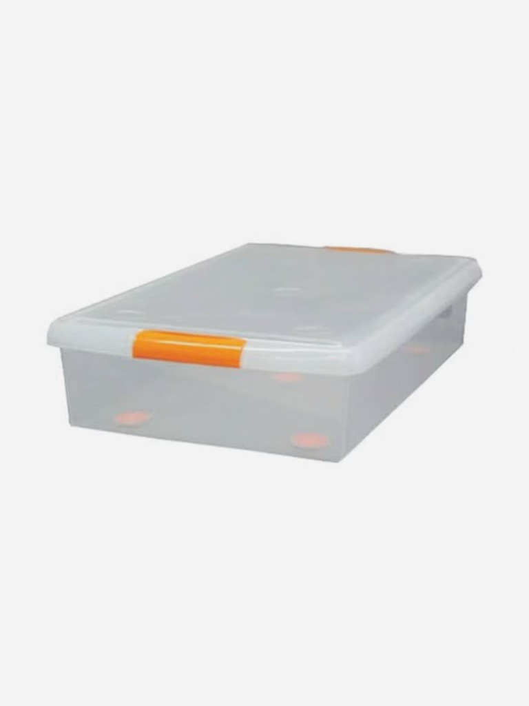 Короб для xранения IRIS OHYAMA THIN BOX 34л, прозрачный