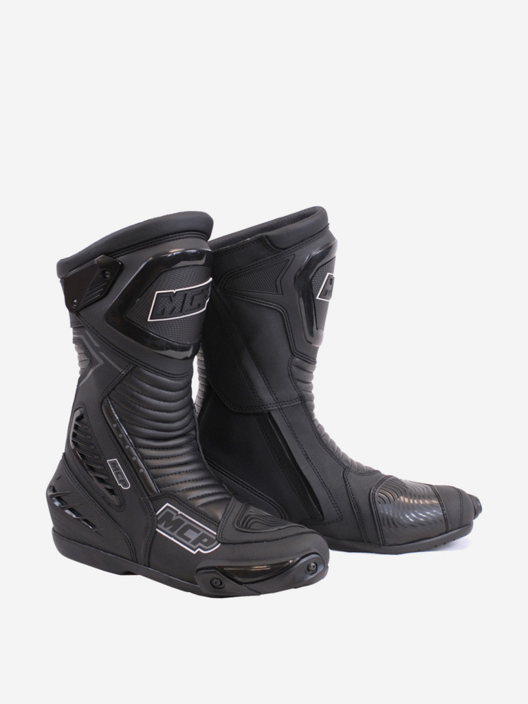 Мотоботы мужские MCP MACON Leather, черный