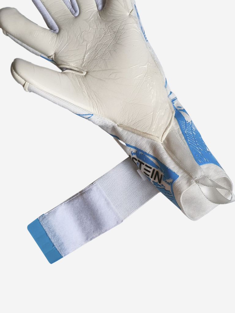Вратарские перчатки Northstein Evolyx Pro CL4, бело-голубые