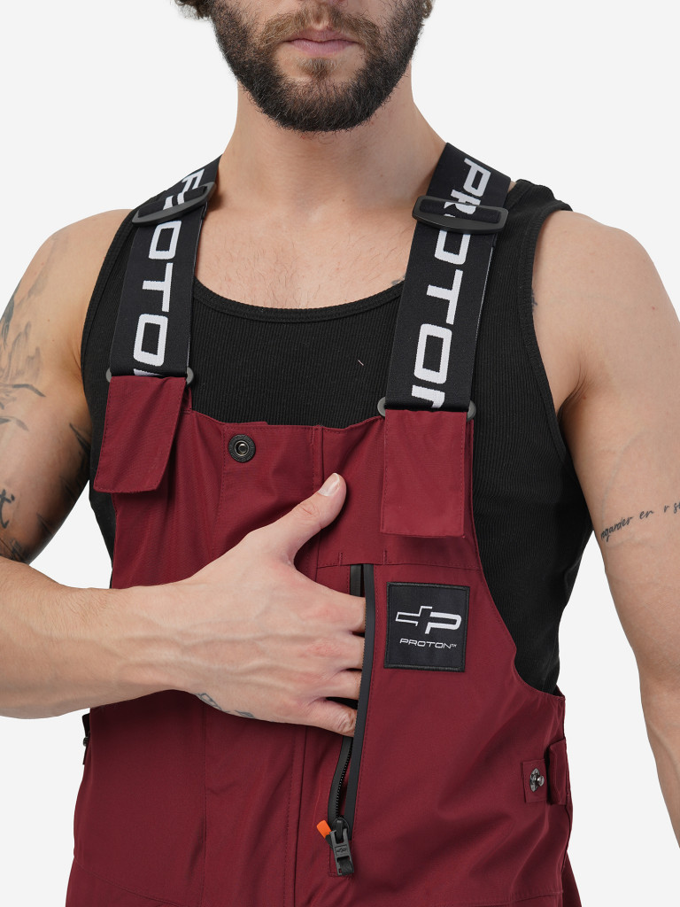 Полукомбинезон мужской Proton Burgundy