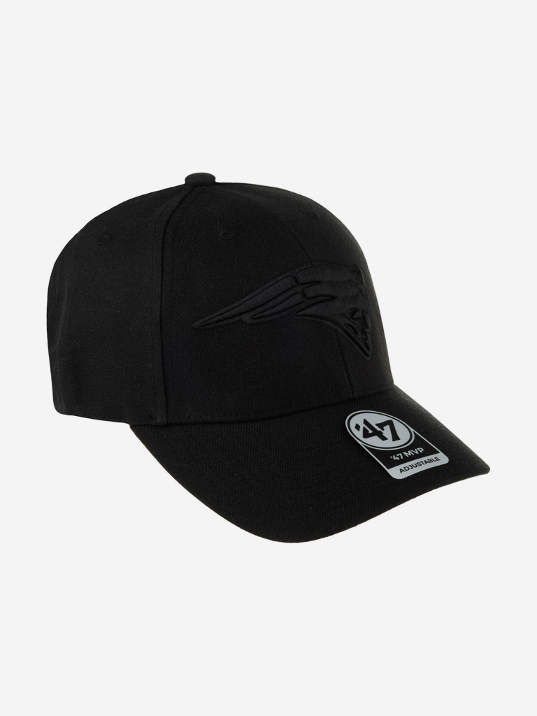 Бейсболка 47 BRAND F-MVP19WBV-BKB New England Patriots NFL (черный)
