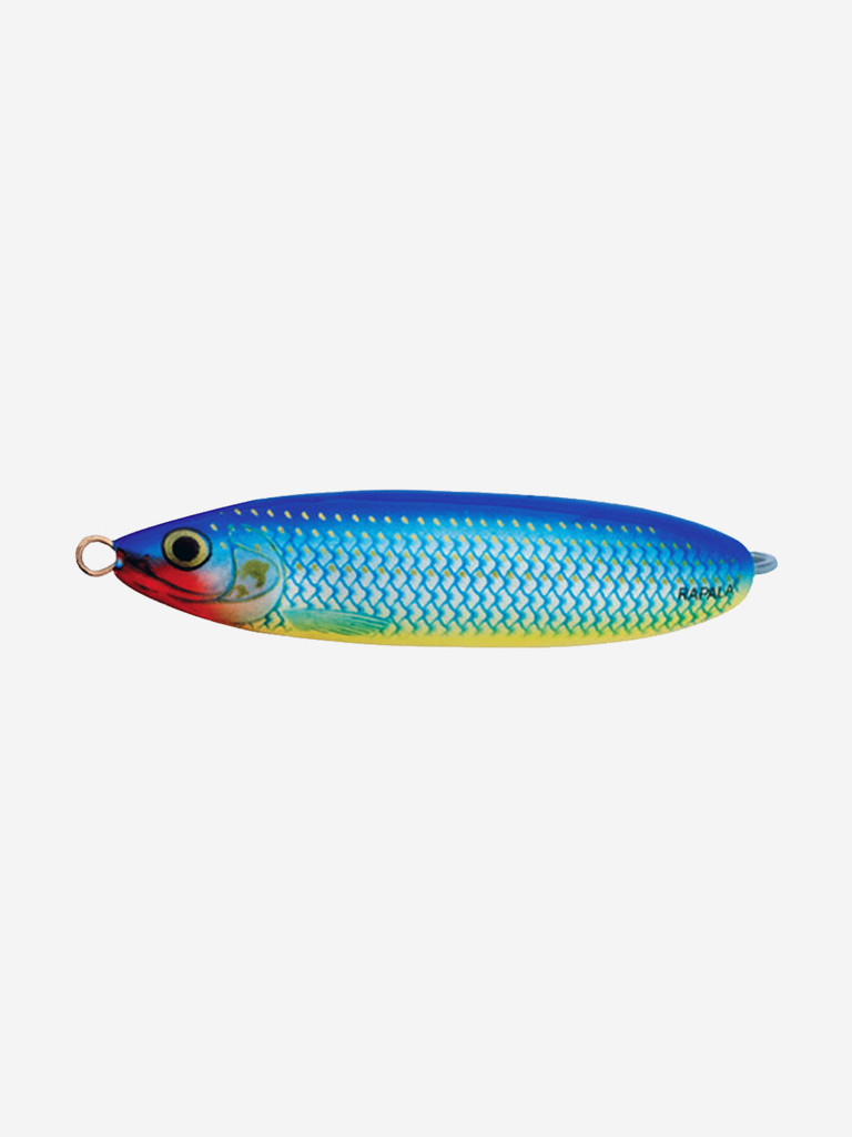 Блесна для рыбалки колеблющаяся RAPALA Minnow Spoon, 8см, 22гр /BSH (незацепляйка)