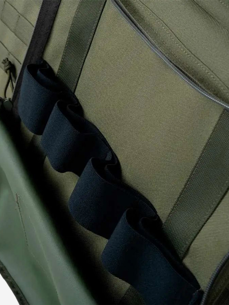 Чехол для ружья до 105 см ВЕКТОР А-110 для винтовки, 110х30 см, полиэстер, съёмные рюкзачные лямки, система Molle, зеленый