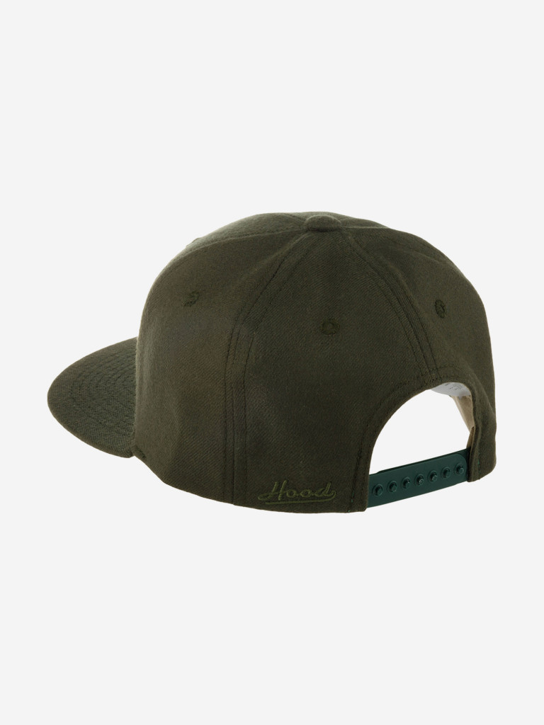 Бейсболка с прямым козырьком HOOD 139-MWL060-LIG026-AR Ligature Z 3D (оливковый)