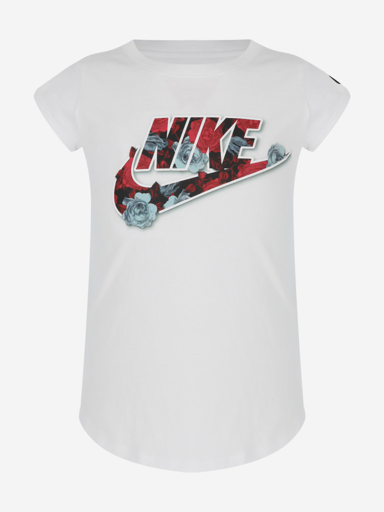 Футболка для девочек Nike Wallpaper Floral Futura