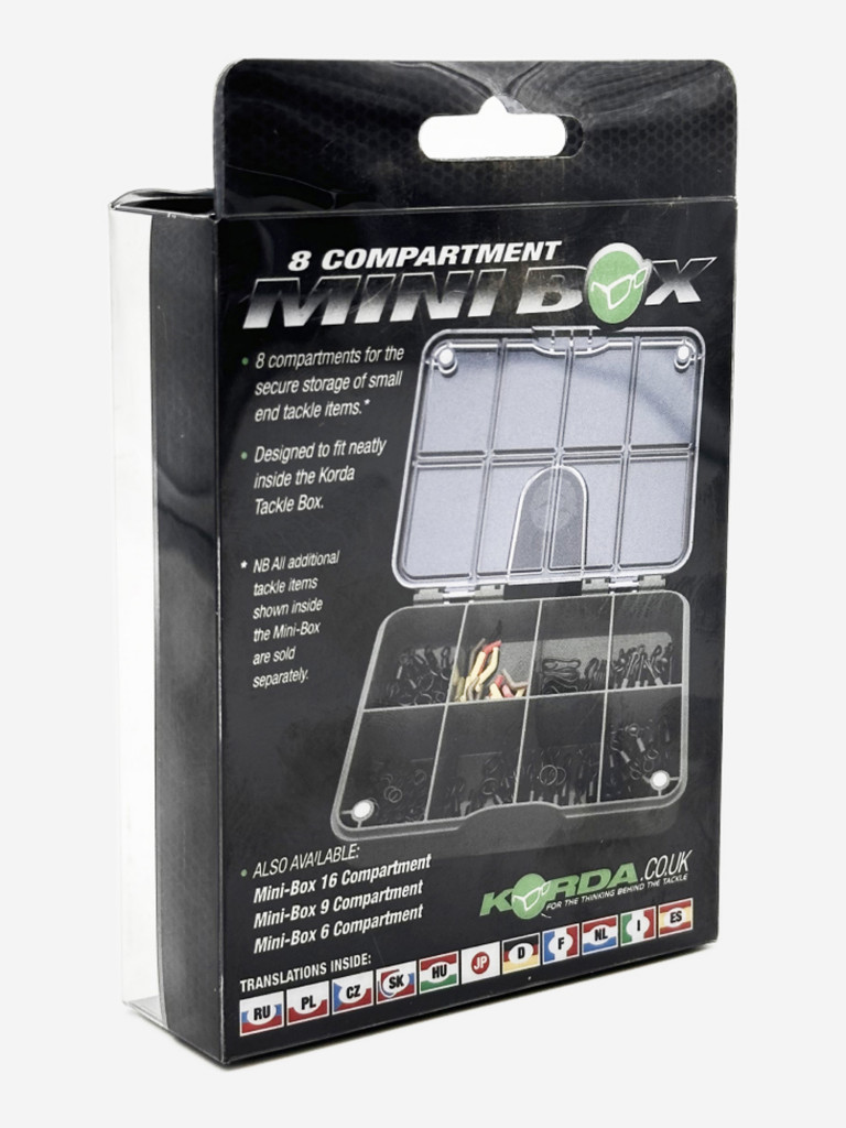 Коробка рыболовная KORDA Mini Box маленькая 8 отделений