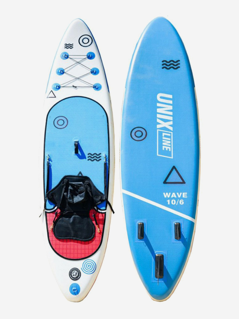 Сап-борд UNIX Line Deep Sea (320 см) + сиденье