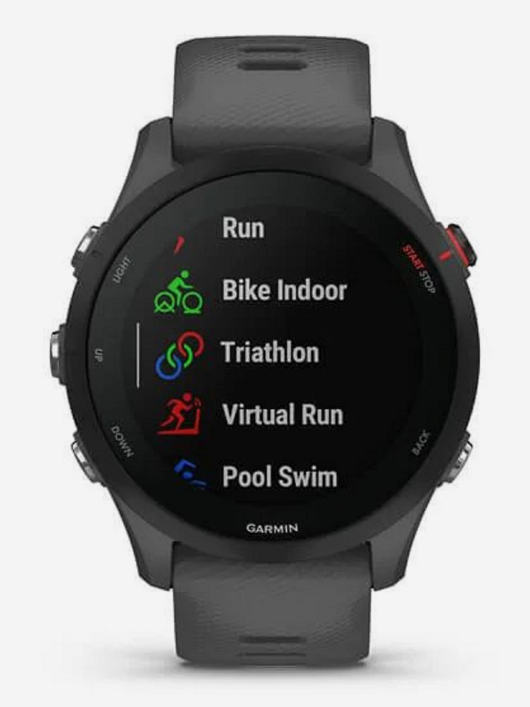 Часы Garmin Forerunner 255 с темно-серым ремешком Slate Grey 010-02641-10
