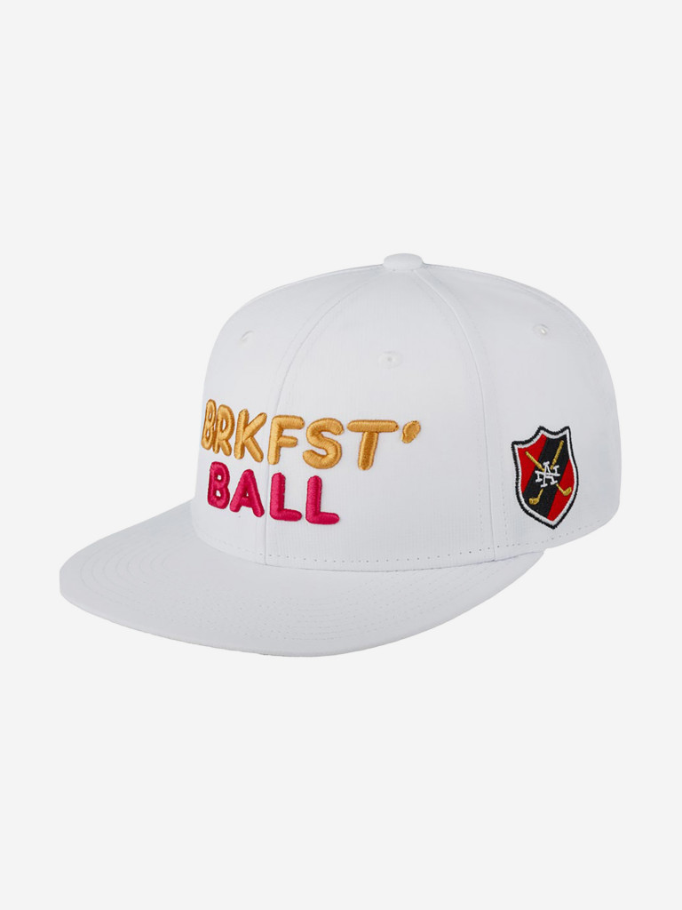 Бейсболка с прямым козырьком AMERICAN NEEDLE 19H004A-BFASTB Breakfast Ball Covert (белый)