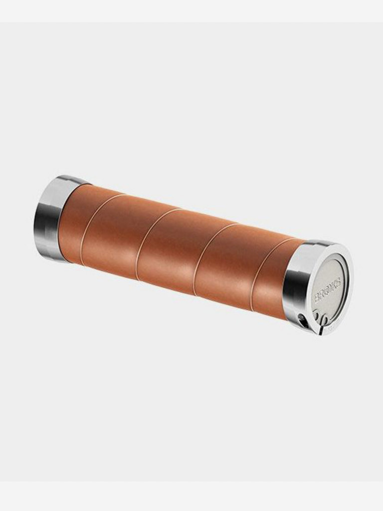 Грипсы Brooks Slender Leather Grips 130/100 Honey