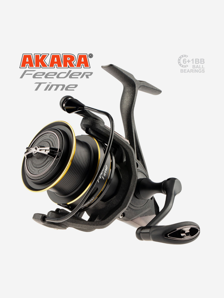 Катушка безынерционная фидерная Akara Feeder Time 5000 6+1bb