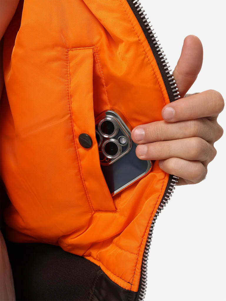 Бомбер утепленный мужской MA-1 Alpha Industries