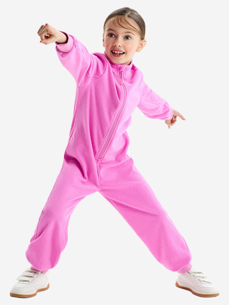 Комбинезон флисовый для девочки PULKA