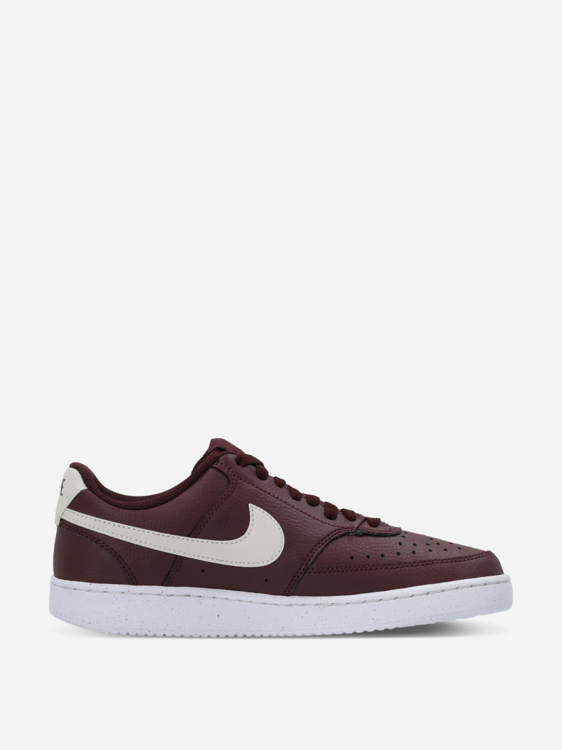 фото Кеды женские nike court vision low better, красный