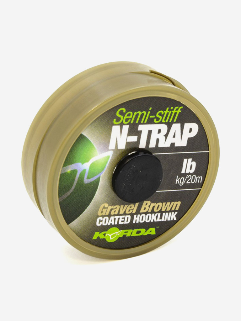 Поводковый материал KORDA N-Trap Semi-stiff 15lb Gravel