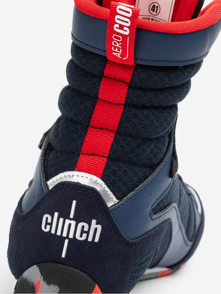 Боксерки Clinch Olimp 2.0 сине-красные