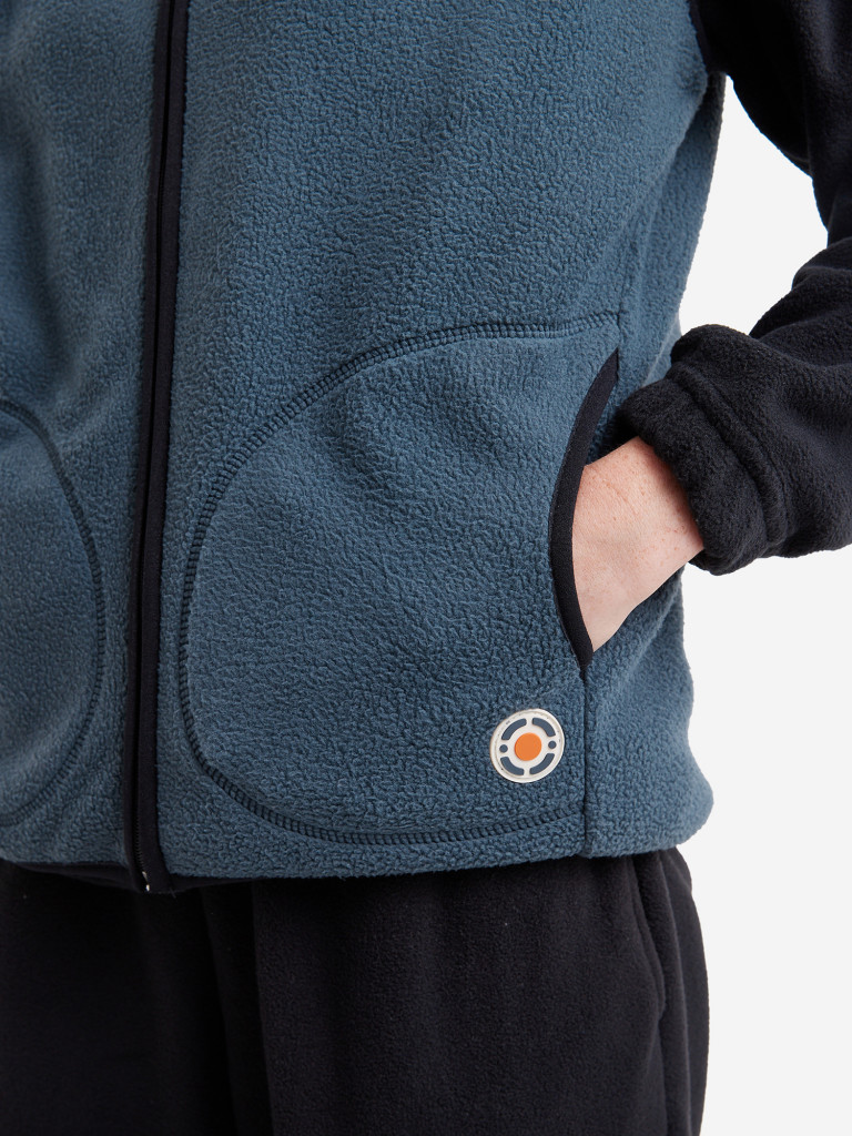 Жилет флисовый женский oversize PointHit тёплая безрукавка из шерпы