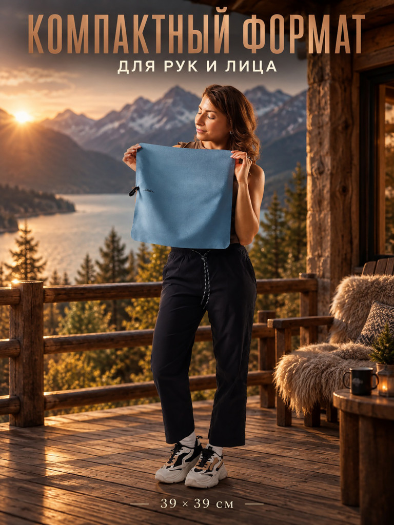 Полотенце-брелок малое MATADOR NanoDry Trek Towel