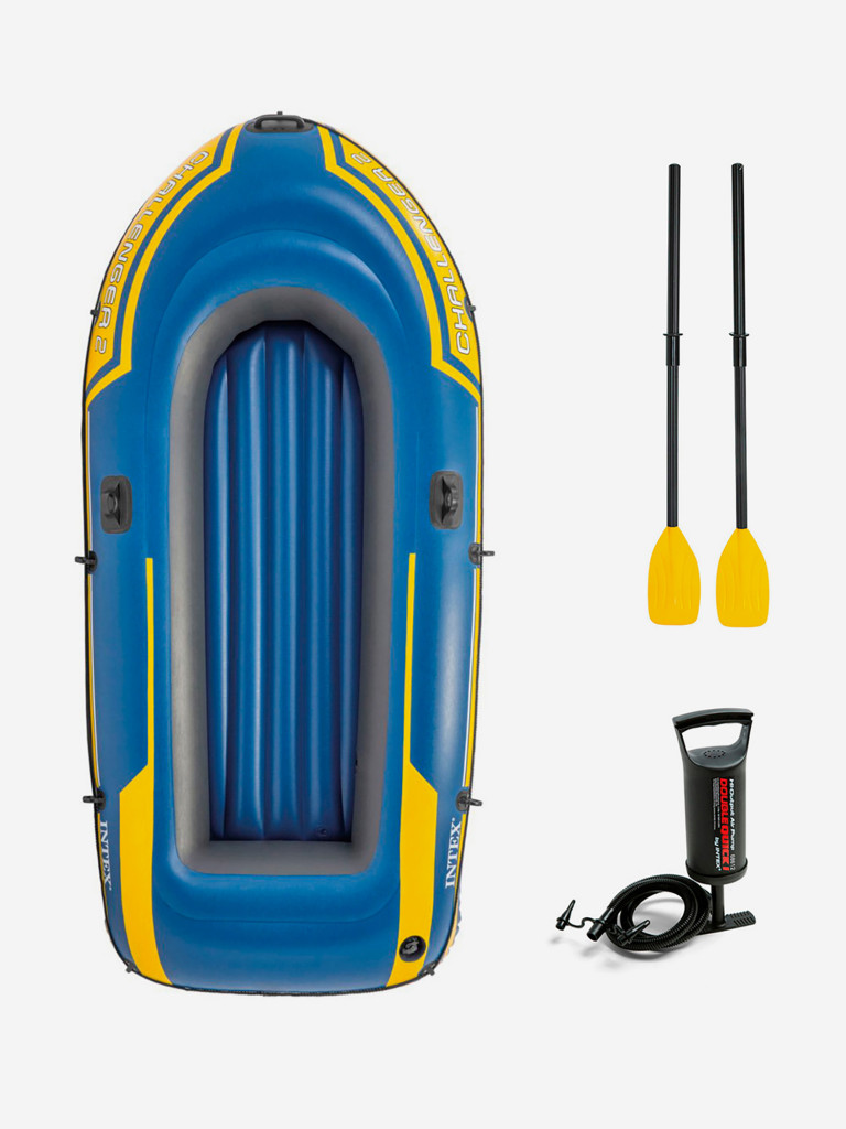 Лодка Intex 68367 CHALLENGER 2 236х114х41 см