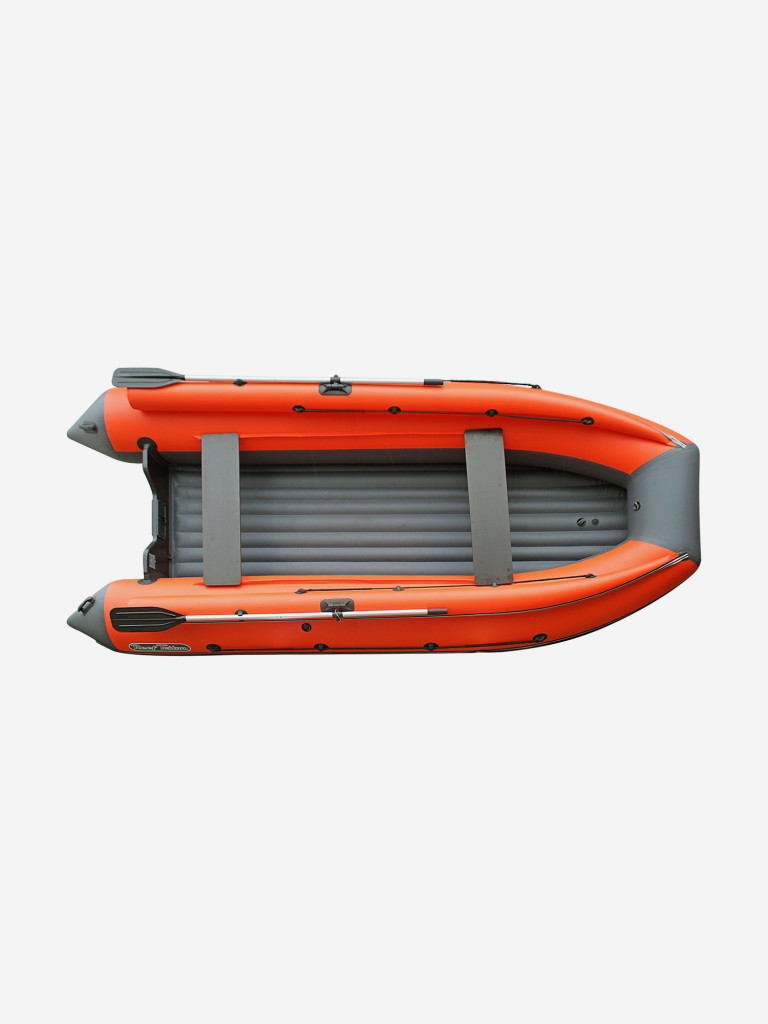 Лодка надувная Reef Triton (Риф Тритон) 360 FНД c фальшбортом, серо-оранжевая