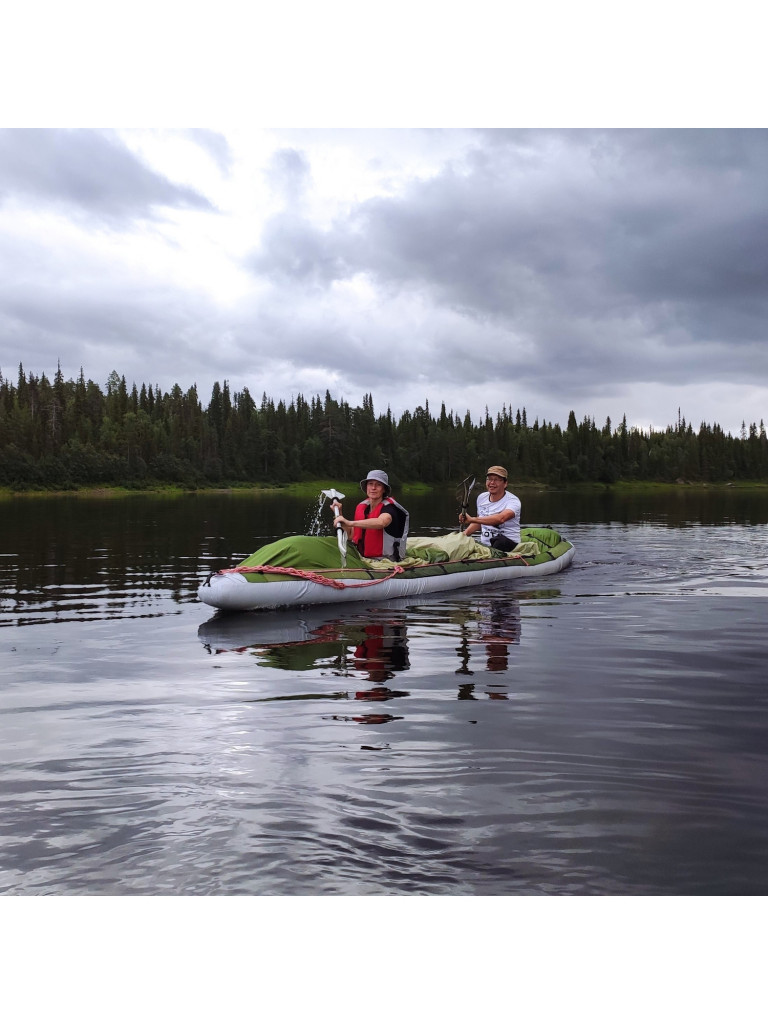 Байдарка Щ3, баллоны ПУ, цвет зеленый