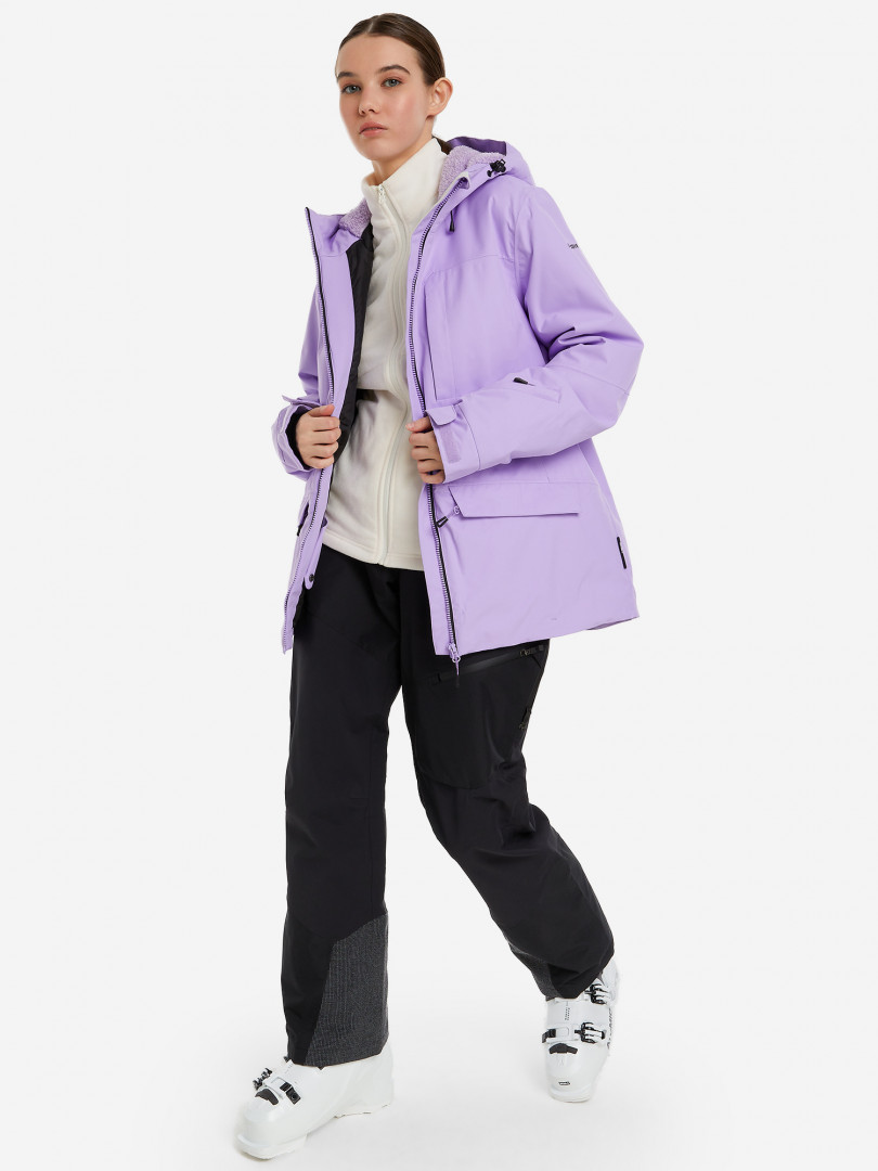 фото Куртка утепленная женская icepeak cathay, фиолетовый