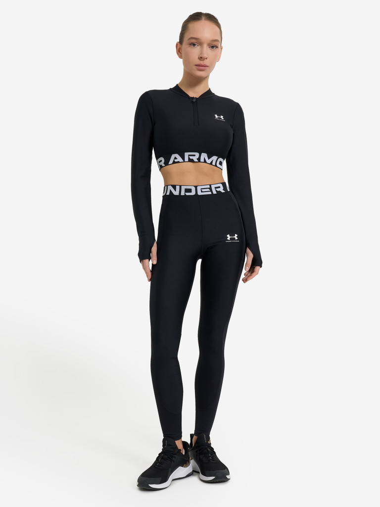 Лонгслив женский Under Armour Heatgear Rib