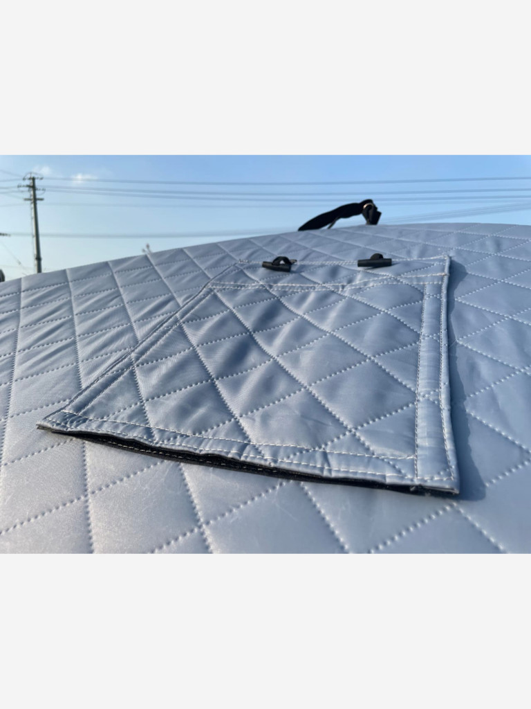 Зимняя палатка Terbo-Mir 2016 трехслойная мобильная баня для кемпинга и рыбалки