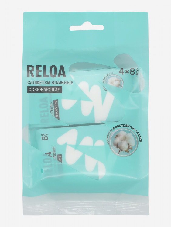 Салфетки дезинфицирующие для рук Reloa
