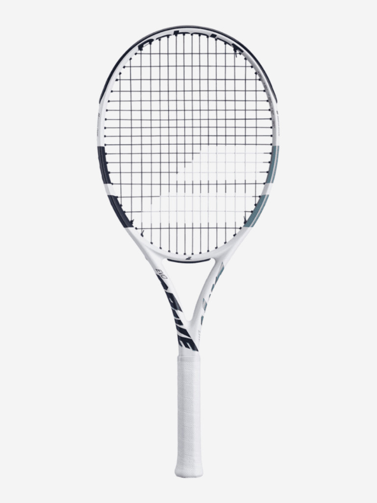 Ракетка для большого тенниса Babolat EVO DRIVE LITE WHITE GEN 2, с натяжкой, синий (136), ручка 1