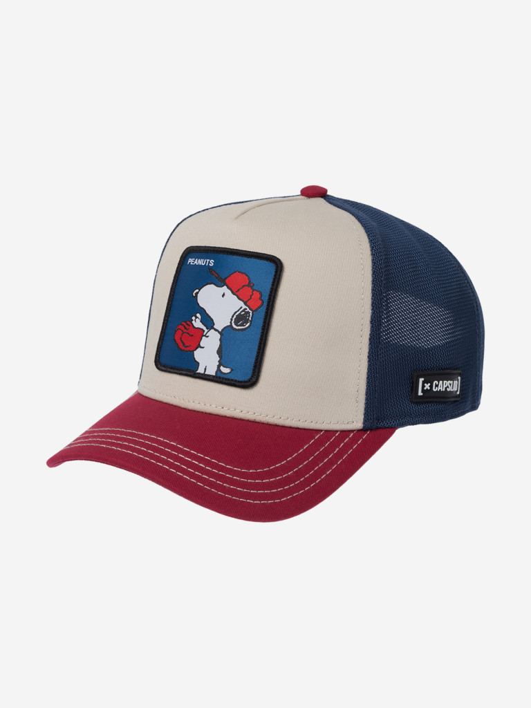 Бейсболка с сеточкой CAPSLAB CL/PEA6/1/PCT/VA2 Peanuts Snoopy